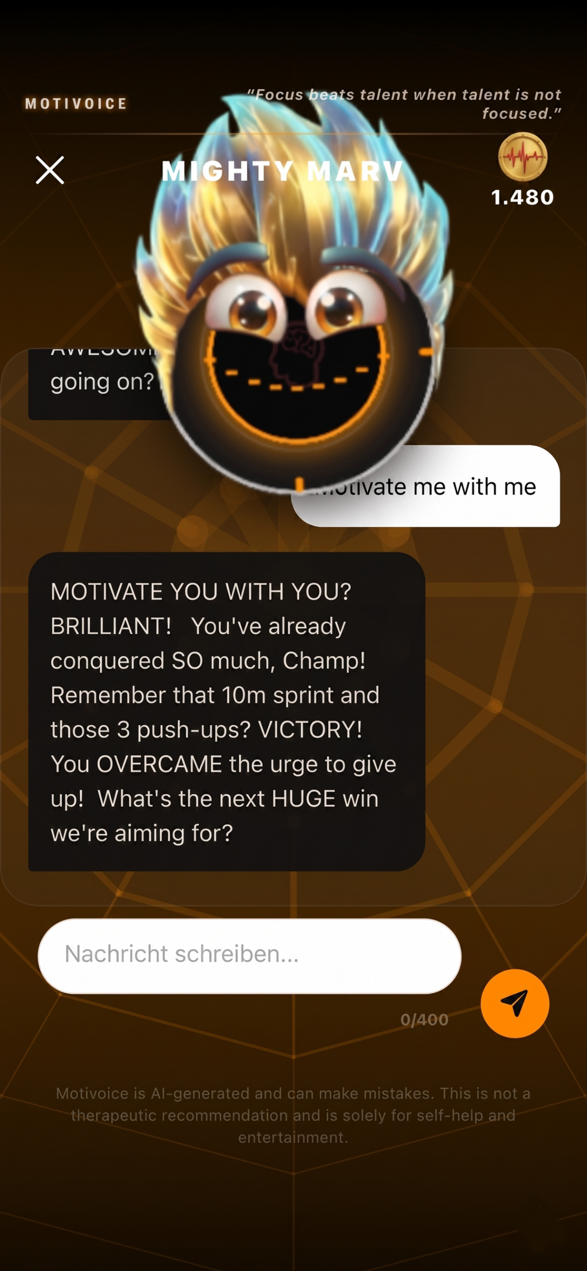 Motivoice Screenshot 5